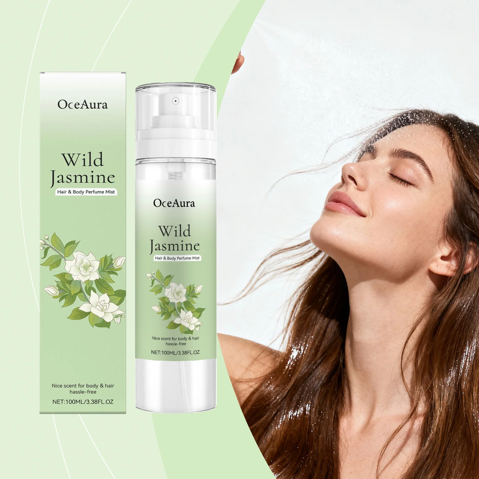 Women'S Hair Fragrance And Body Perfume Spray, Hair Perfume Mist Moisturizing Nourishing Hair Spray Long Last Smooth Silky