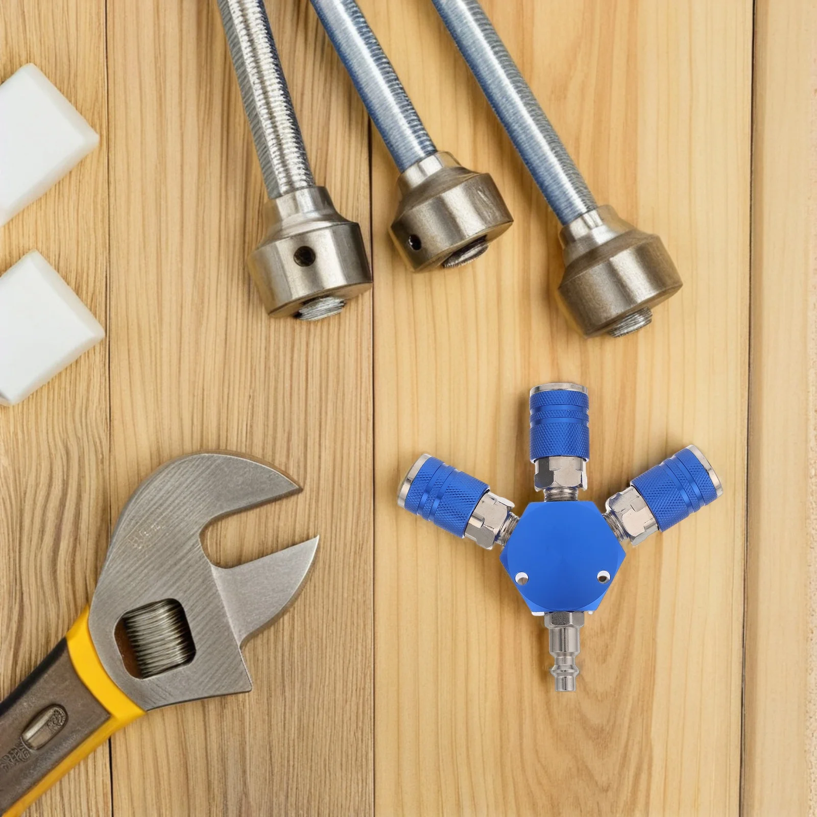 

Air Fittings Quick Connect Hose Pipe Splitters Compressor Attachments Accessories