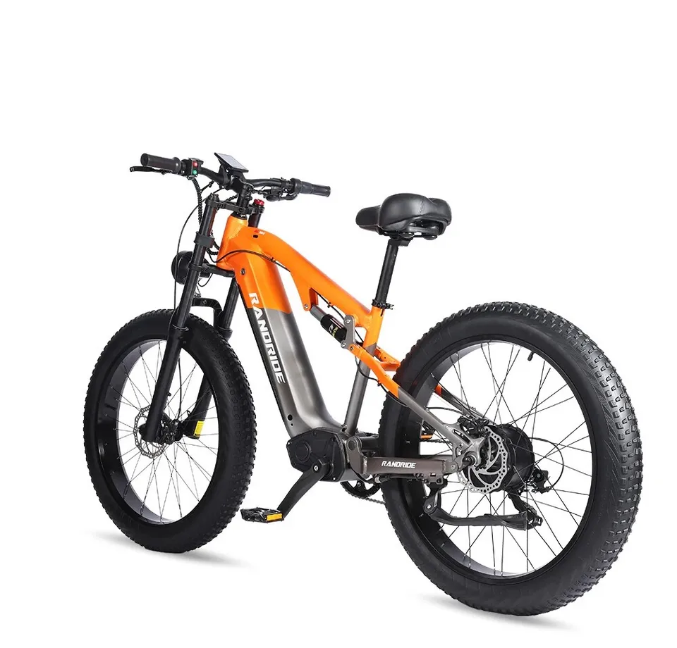 Dual Motor ELECTRIC Mountaim BIKE 2000W 48V 20AH UP TO 50KM/H eBIKE 26" FatTire image 2