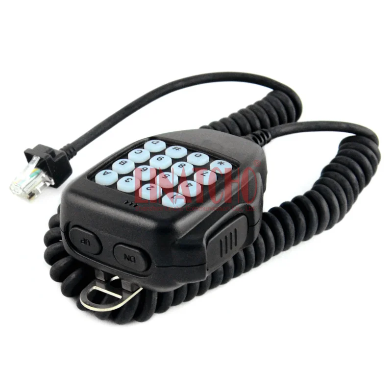 HM-118TN DTMF 8Pin ハンドヘルド外部マイク 車モバイルラジオ用 IC-2720H IC-2725E IC-2200 IC-208H