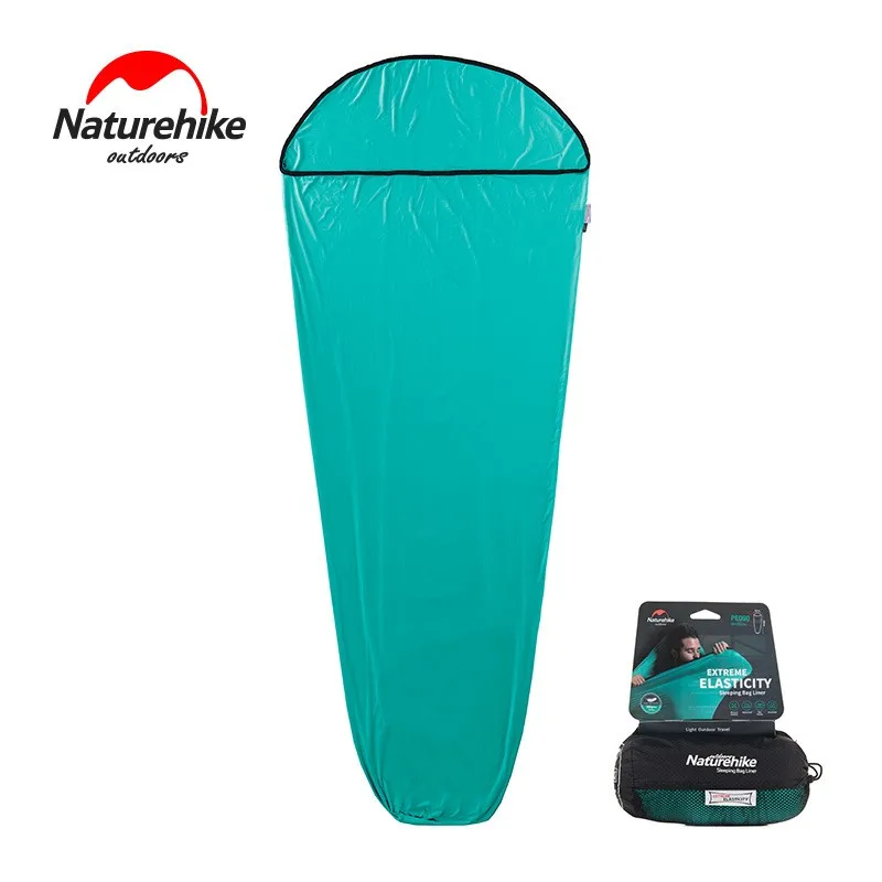 Naturehike Outdoor Travel High Elasticity Lazy Bag Ultralight Portable Camping Mummy Sleeping Bag Liner