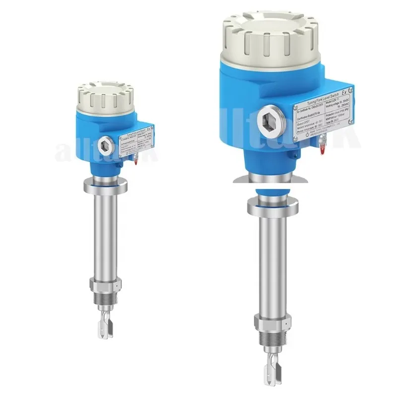 

Вибронический точечный переключатель уровня камертона для измерения высокой температуры