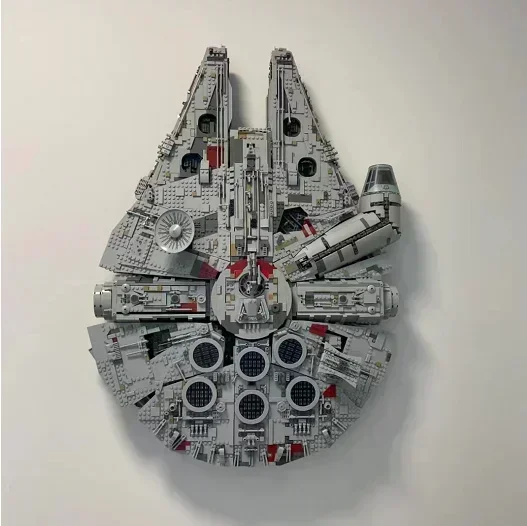 Tersedia Blok Bangunan Kapal Millennium Falcon Besar Kompatibel 75192 05132 Mainan Untuk Anak-Anak Hadiah Ulang Tahun Natal