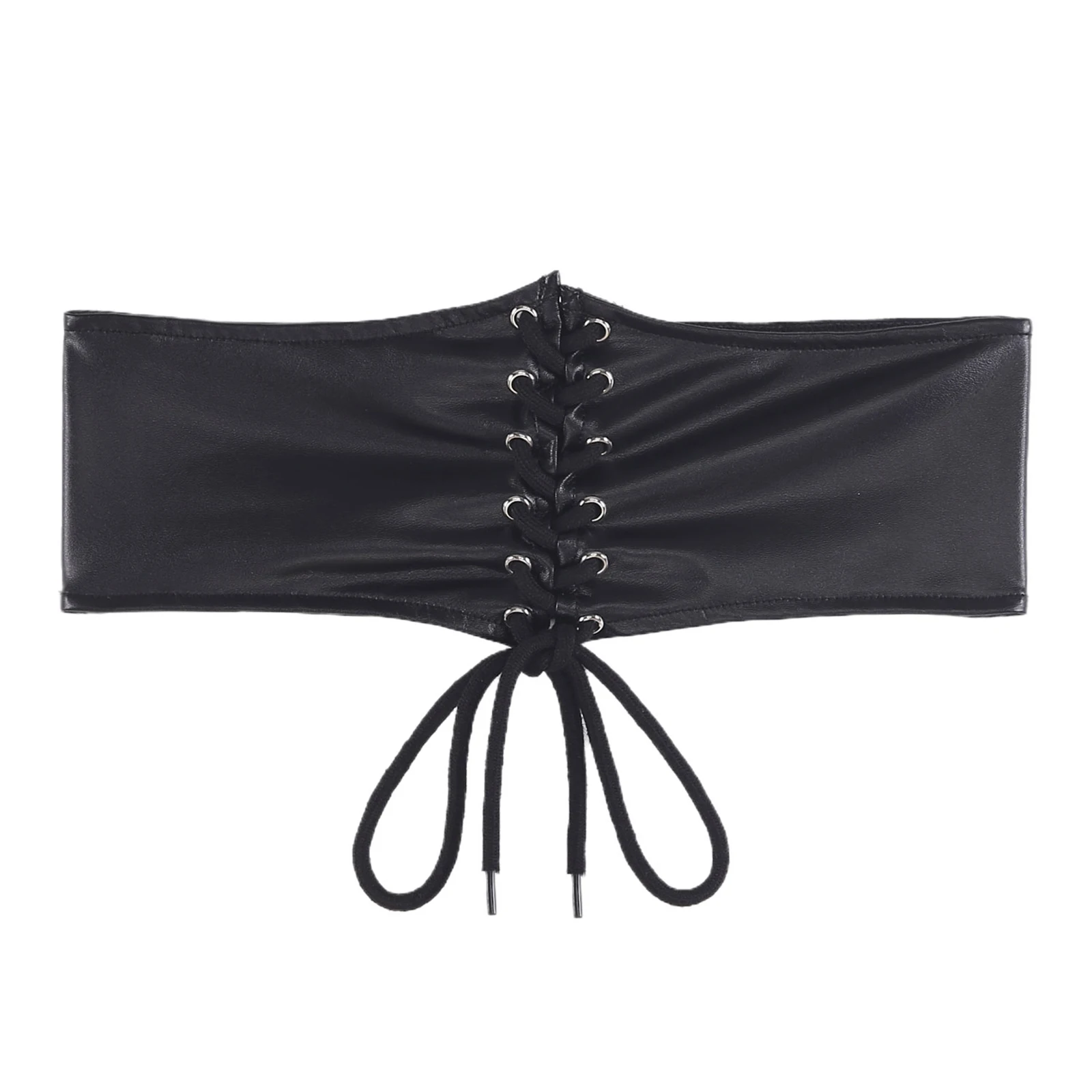 Costume da rinascimentale vittoriano medievale per bambina, cintura in pelle PU, corsetto, cintura decorativa, accessorio per abbigliamento