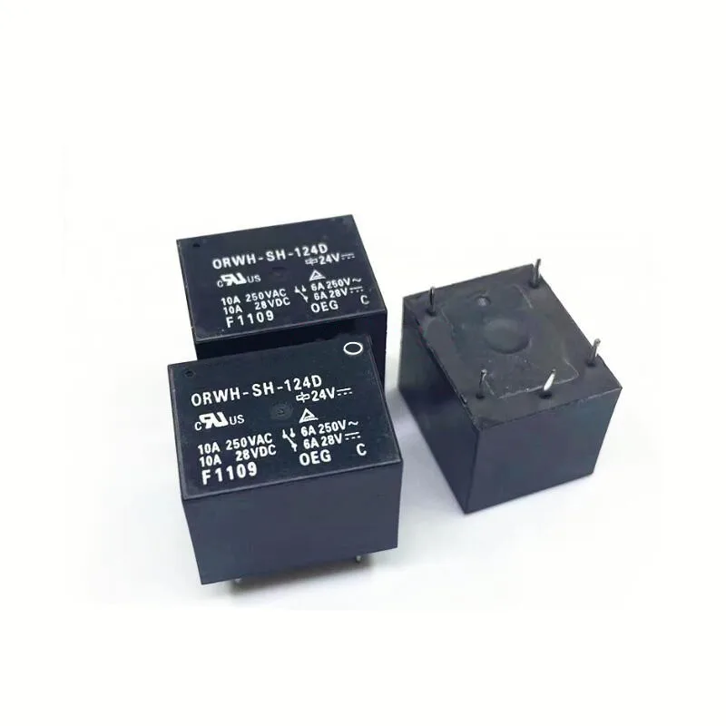 

НОВОЕ ORWH-SH-124D ORWH SH 124D ORWHSH124D 24 В постоянного тока 24 В 24 В реле 10 А 5DIP