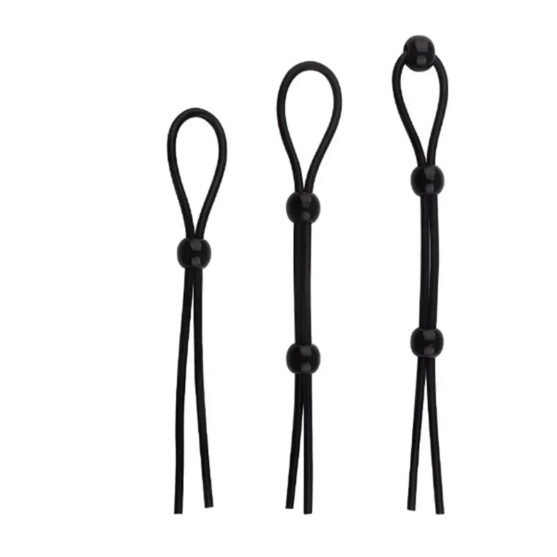 Sex toys Penis Ring Rope Adjustable Sex Toys for Adults Men Silicone Ejaculation Delay Male Cockring Adult male sex toys