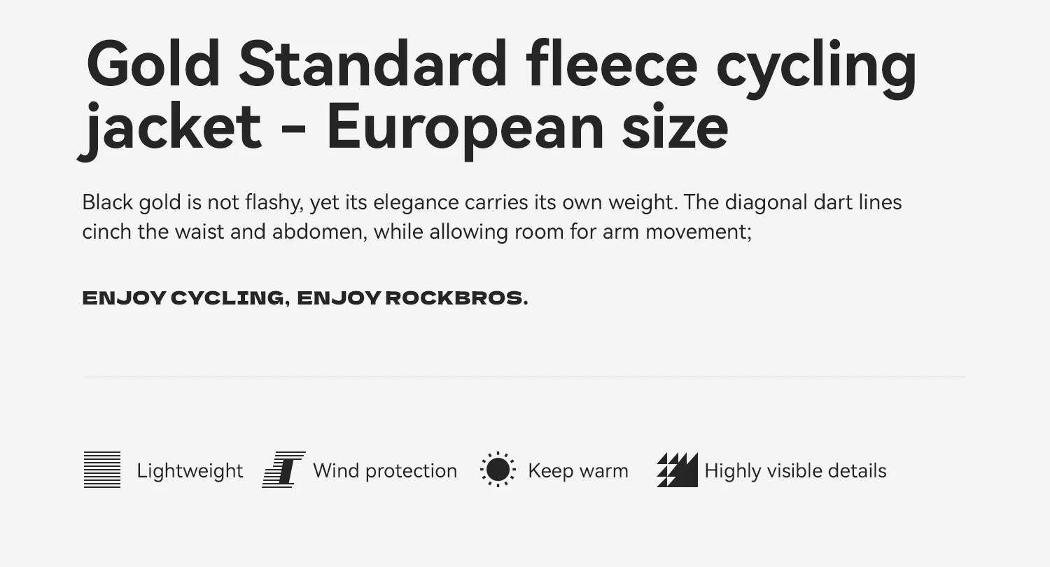 ROCKBROS Winter Warme Fahrradjacken für Männer und Frauen, Langarm-Fahrradoberteile, stoßfeste Thermo-Fleece-MTB-Straßenradjacken – Detail 2