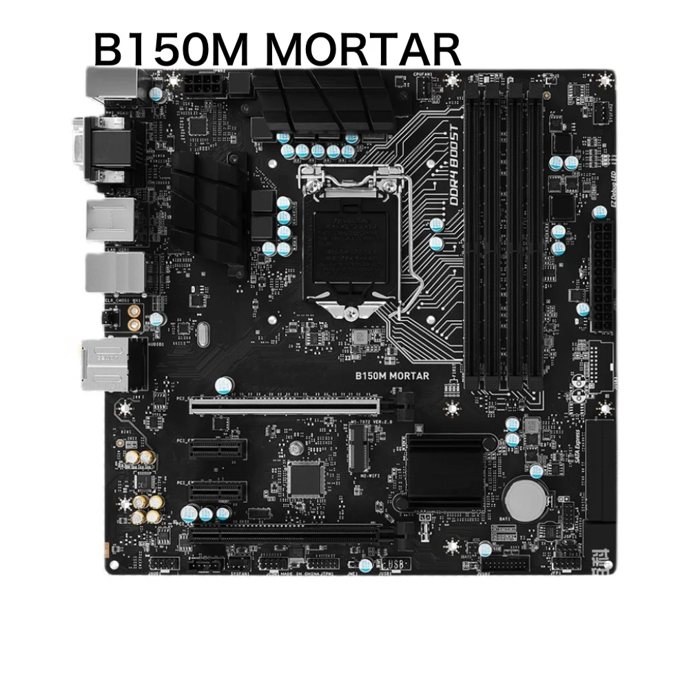 

For MSI B150M MORTAR Desktop Motherboard LGA 1151 DDR4 Mainboard 100% Tested OK Fully Work Free Shipping