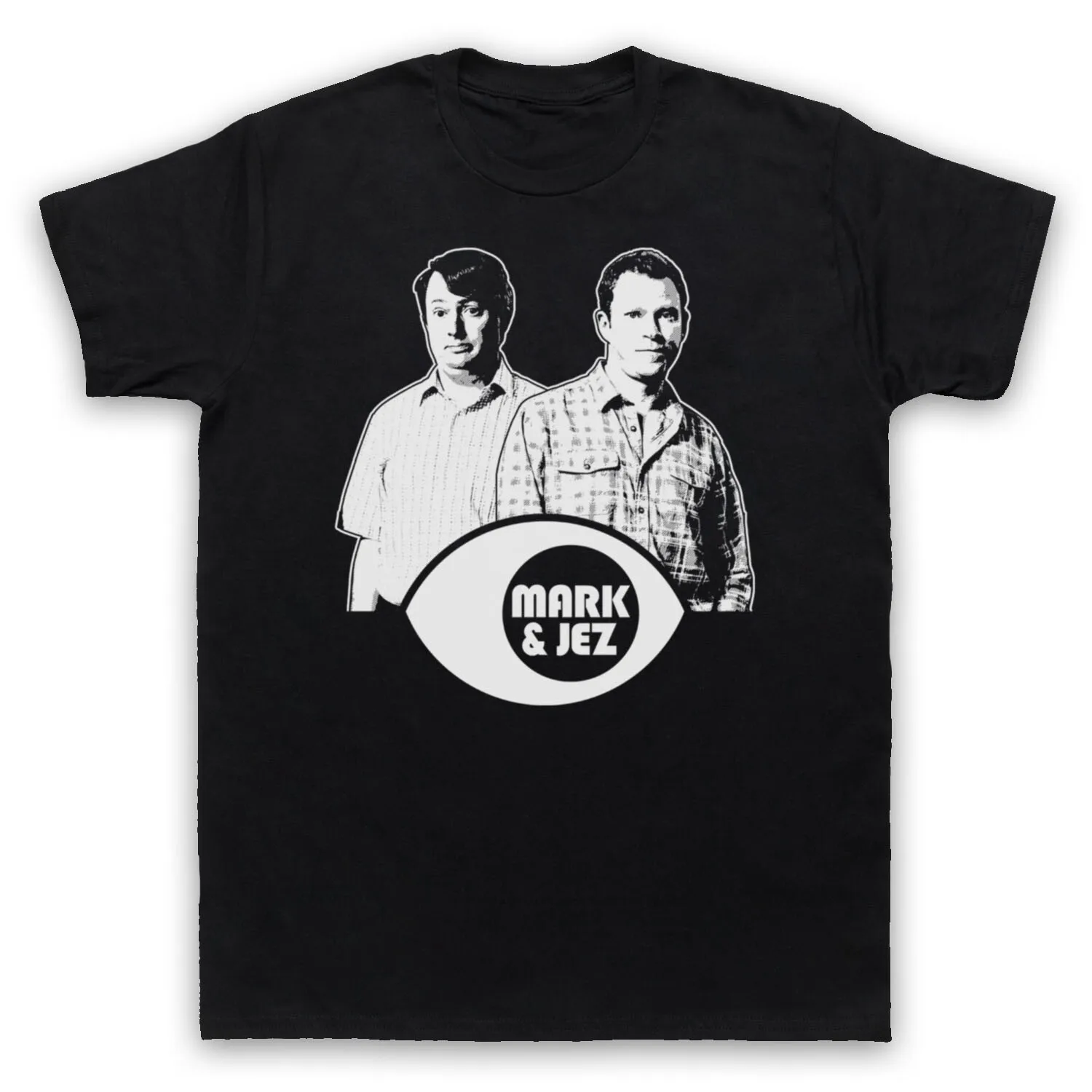 PEEP SHOW MARK & JEZ MITCHELL WEBB COMEDY TV CHARACTERS МУЖСКАЯ И ЖЕНСКАЯ ФУТБОЛКА