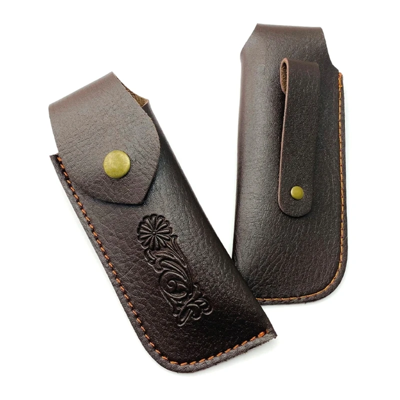 Knife Sheath Knife Case PU Knife Cover Leather Knife Case Perfect for 12cm Knife