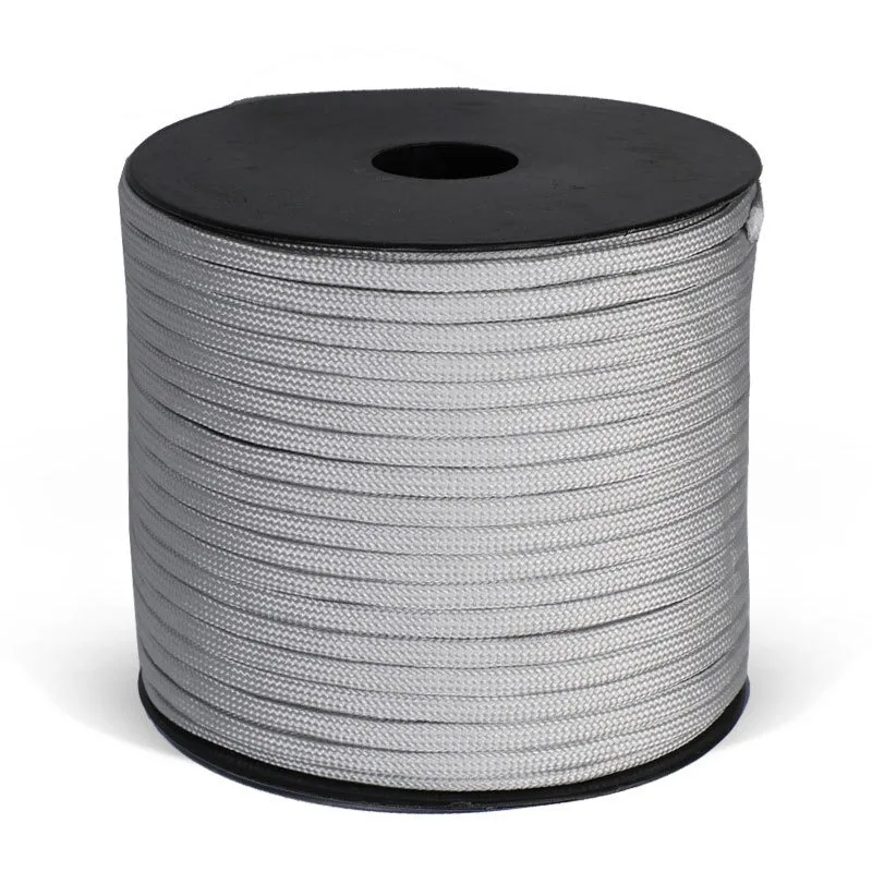 Durchmesser 4MM 9-Adriges Rollenband 50M Seil Geeignet für Zeltverstärkung, Windseil-Verstärkung, Armband DIY Weben, Rucksack-Bi