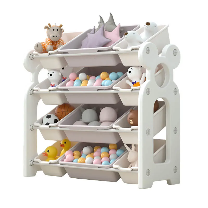 Children\'s Toy Storage Rack Storage Rack Locker Multi-Layer Classification Toy Rack Baby Picture Book Boy Shelf