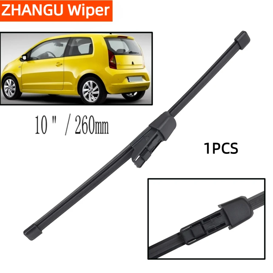 

ZHANGU Wiper 10" Rear Windscreen Wiper Blade For Skoda Citigo Seat MII 2011 - 2023 Windshield Windscreen Clean Tailgate Window