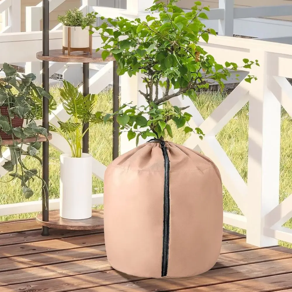 Outdoor Garden Frost Guard Cover Winter Plant Thermal Blanket Potted Tree Insulation Wrap Cold Weather Protection Shield