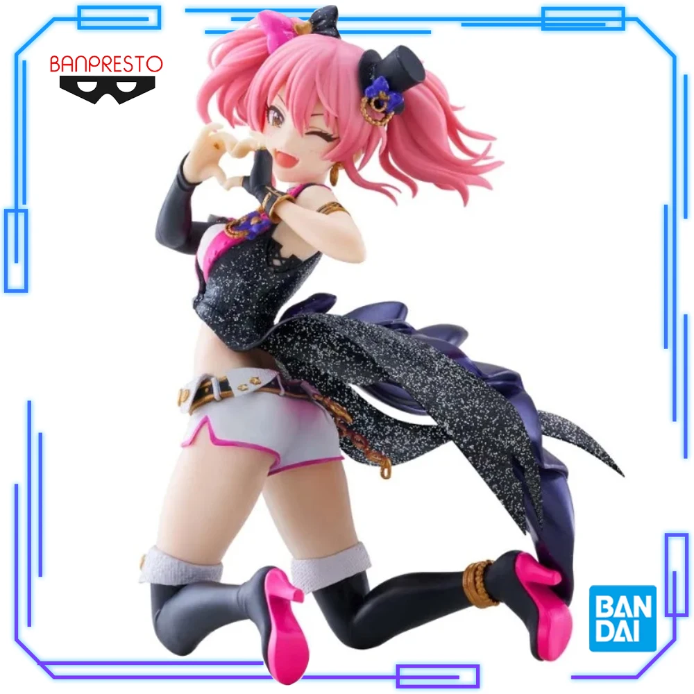 

В наличии Bandai оригинальный Banpresto THE IDOLM @ STER Золушка для девочек блестящее платье Mika Jougasaki 17 см модель игрушечные фигурки