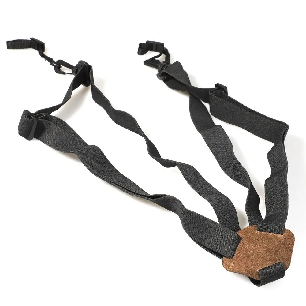 X-shaped Optics Binocular Strap Adjustable Leather Binocular Harness Strap Binocular Carrier Quick Release Camera Carry