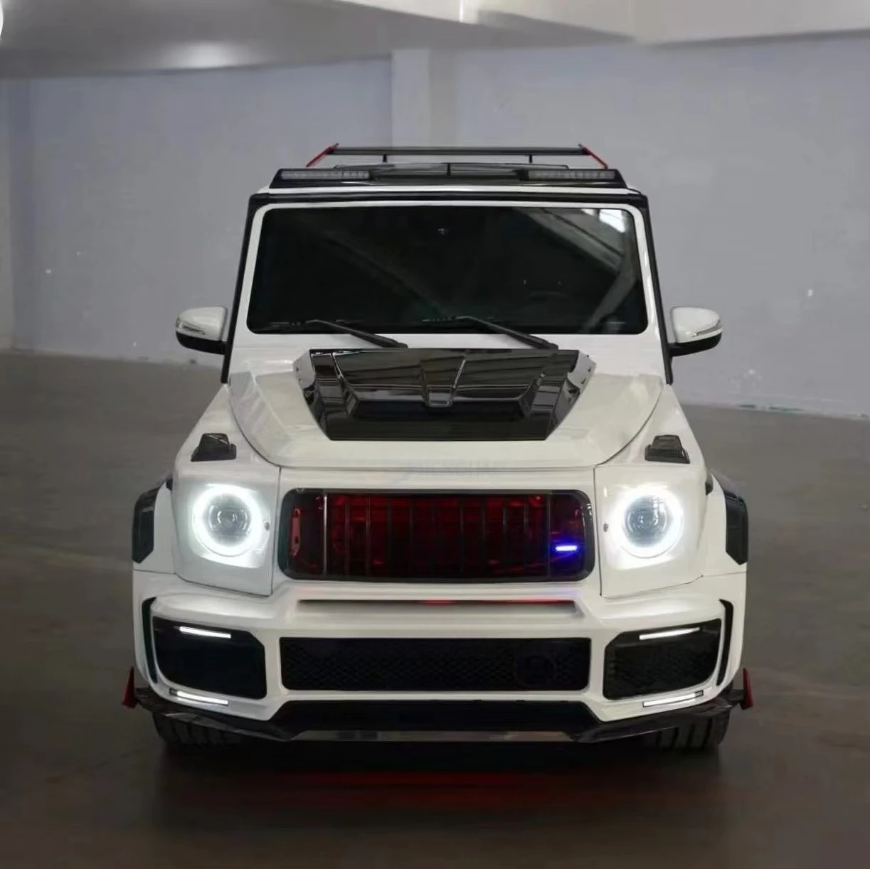 Face-lift Body Kit for Mercedes Benz G Wagon 2002-2018 G-Class W463 Upgrade to W464 G900 B900 Rocket With Front Bumper Hood