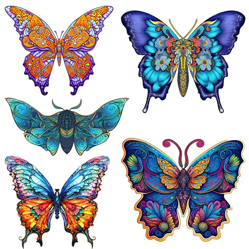 Three Ratels QA13 Colorful Butterfly Luggage Mobile Phone Decal  Waterproof Car sticker Home decoration Wall stickers