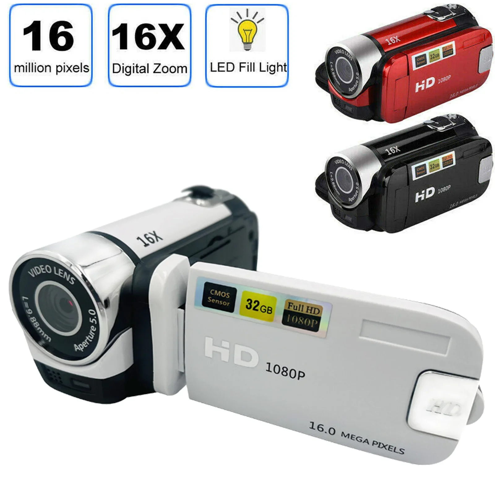 16MP Hd Digital Cam… - image