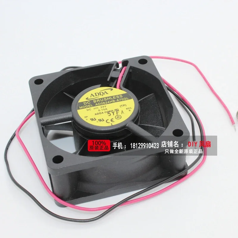 Jinlingge para ADDA AD0624HB-A70GL 6025 24V 6CM ventilador de refrigeración