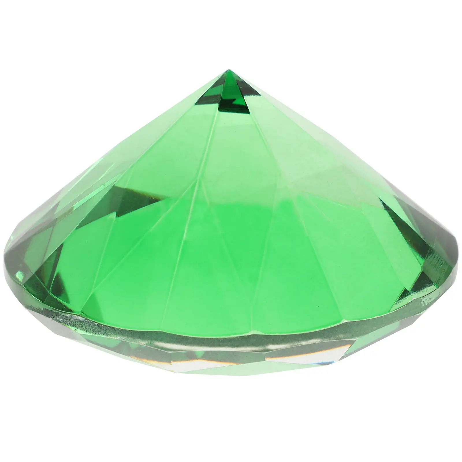 

2 шт. 60 мм зеленые блестящие украшения в виде бриллиантов, привлекательные искусственные хрустальные декорации для свадьбы, девичника, романтического декора