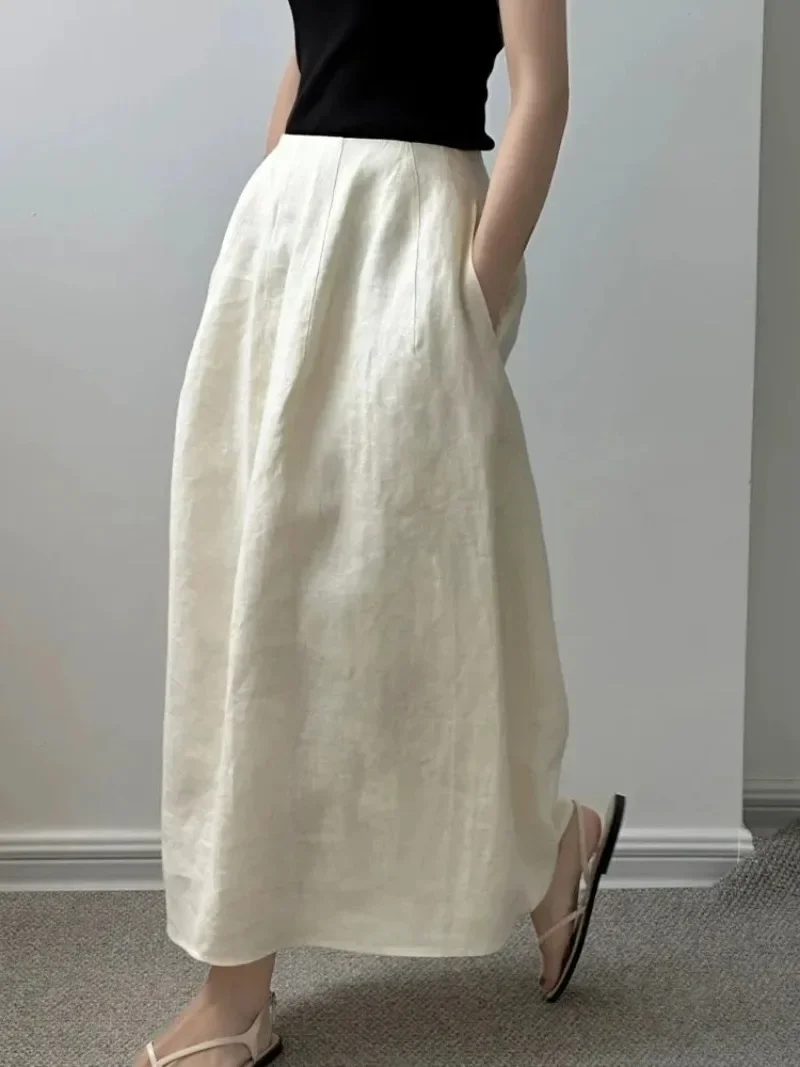 High-end Linen Skirt for Women