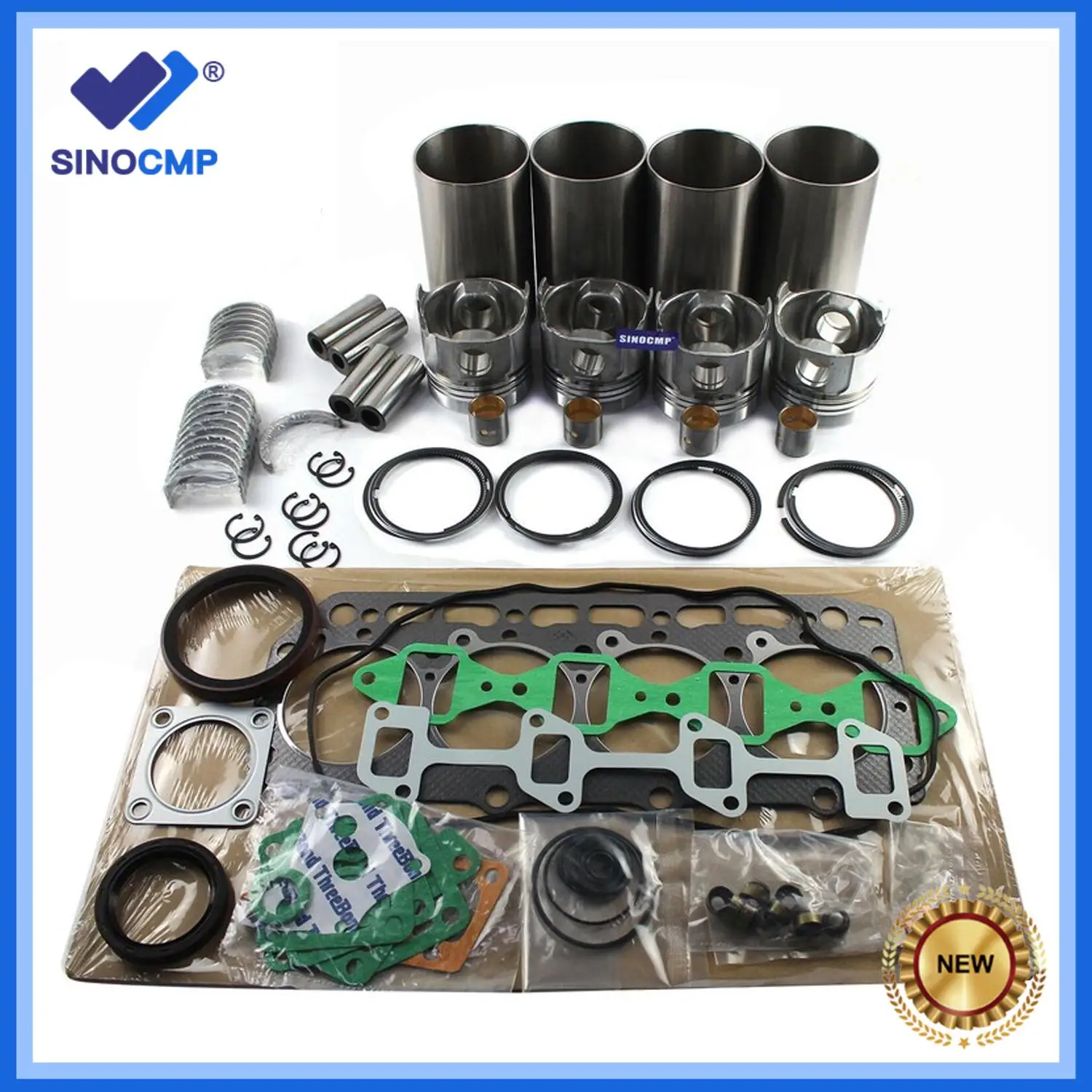 

1 комплект комплекта для ремонта двигателя Kubota V1903-B V1903 V1903E L3600DT L3710HST комплекты для восстановления двигателя