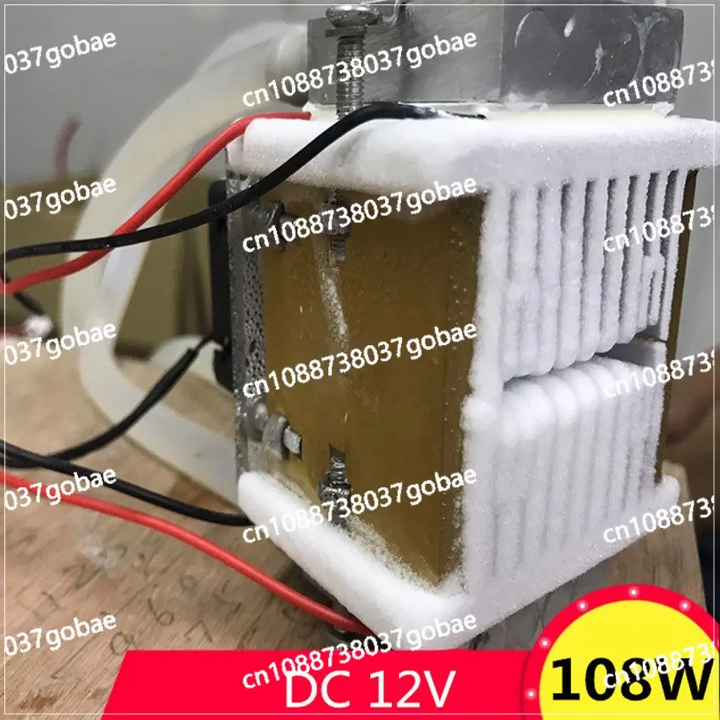 108W Semiconductor Electronics Peltier Refrigeration Small Freezer Air Conditioning Collection System Water Cooled Radiator