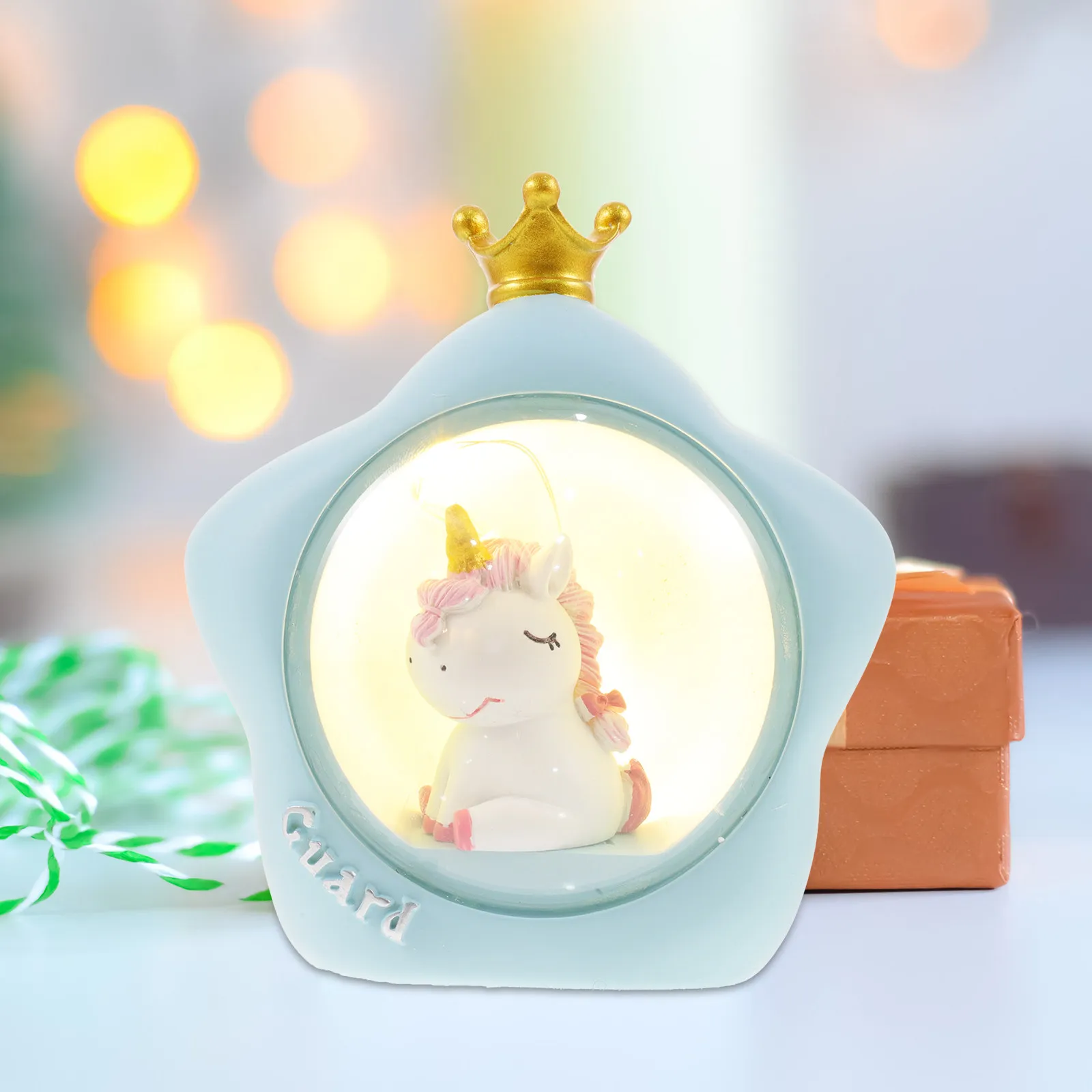 Cartoon Star Night Light for Bedroom – Portable, Eye-Protective, Soothing LED Decor Lamp
