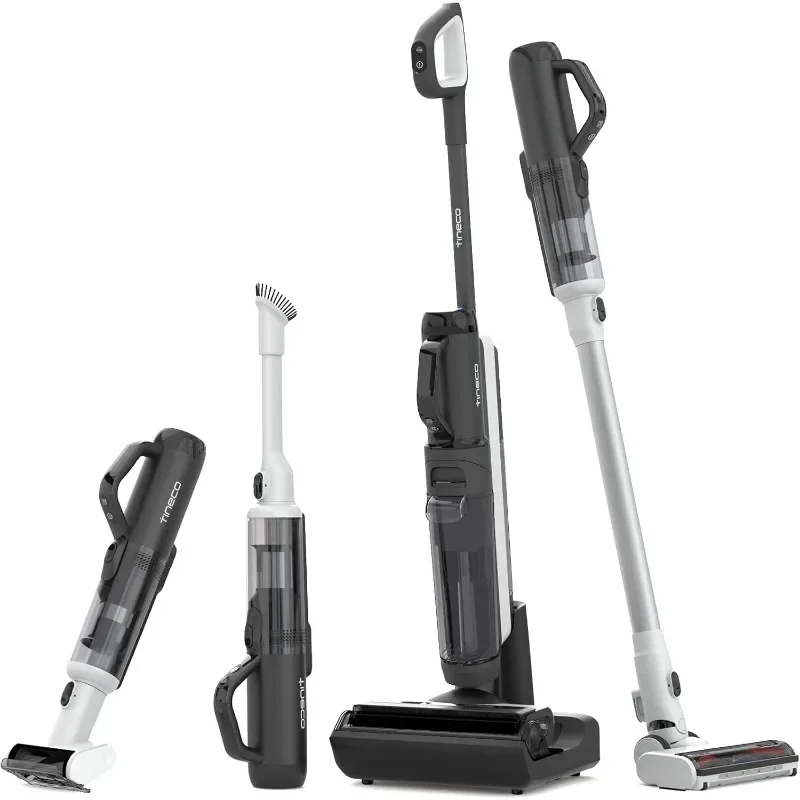 Tineco Floor ONE Switch S6 Cordless Wet Dry Vacuum Cleaner, Smart Floor Cleaner Mop, 5-in-1 Multi-Function Stick Vacuum