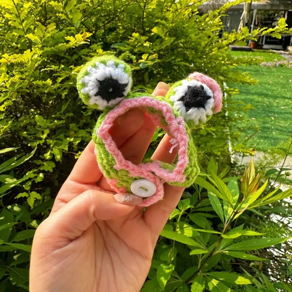 New Fashion Knitted Hat Cute Candy Color Casual Wear Hat Mini Animal Doll Hat for 10cm Cotton Dolls