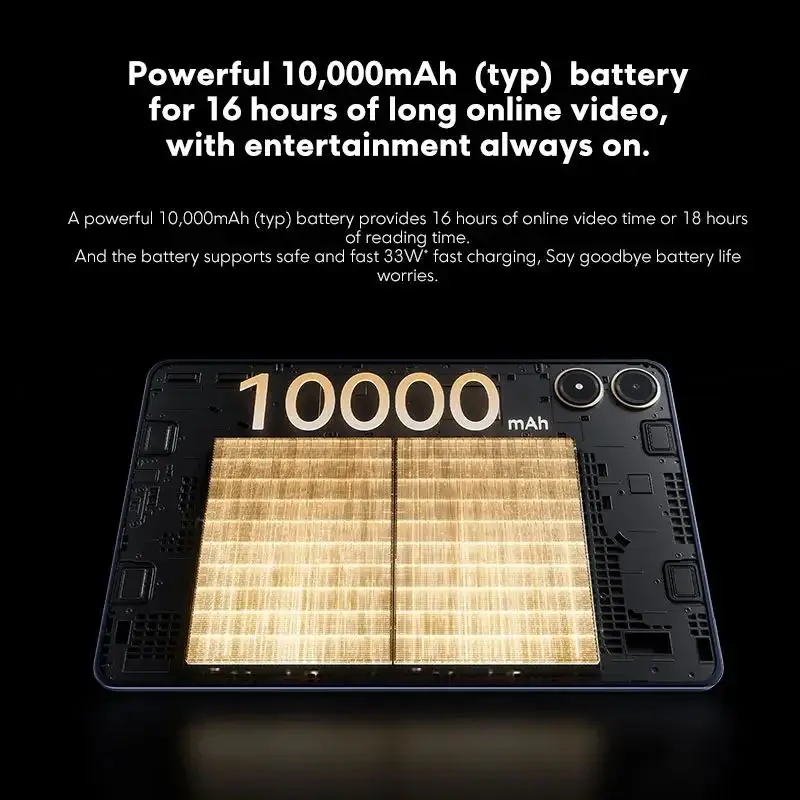 الإصدار العالمي POCO Pad 8GB/256GB 12.1 ''120 هرتز 2.5K عرض Snapdragon 7s Gen 2 معالج 33W 10000mAh بطارية رباعية مكبرات الصوت