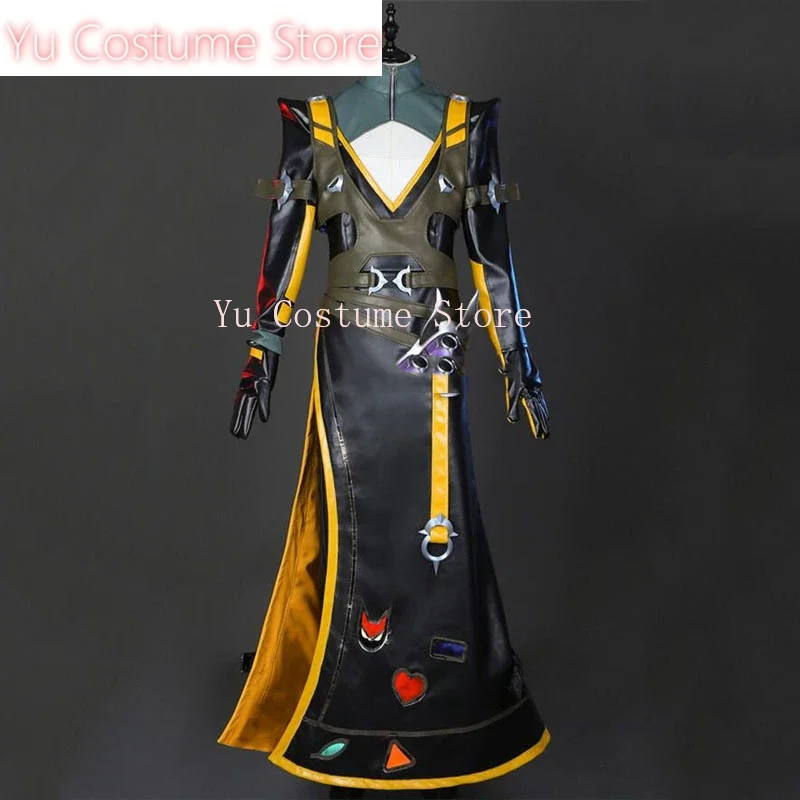 YuCostumeYone Cosplay Game LOL Costume The Unforgotten teel Men's Team Uniform Halloween Party Role Play Clothing M-XL New