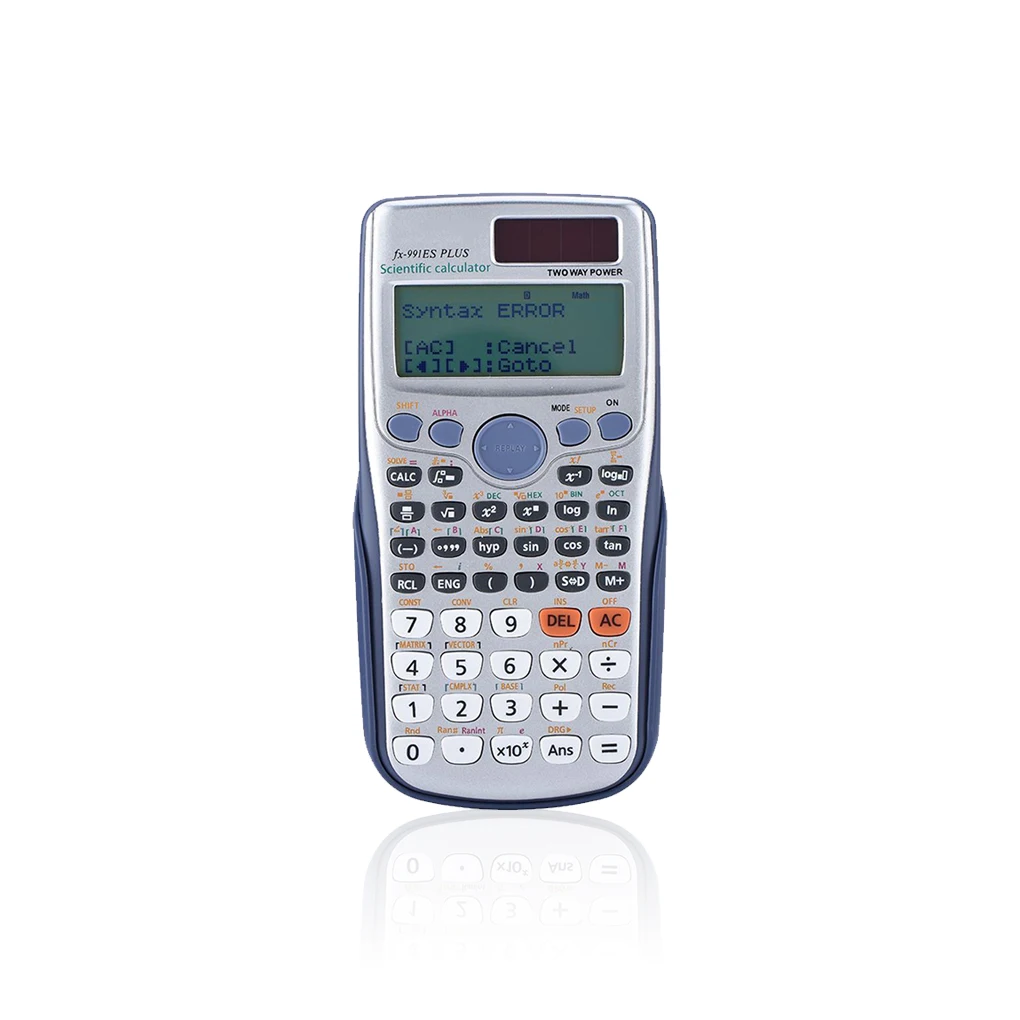 FX-991ES-PLUS Original Scientific Calculator with 417 Functions High School University Students Computer Office