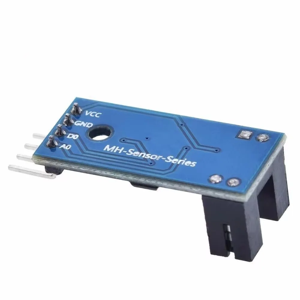 10pcs Speed Sensor Module Slot Optocoupler Counter for Motor RPM Measurement Arduino Tachometer
