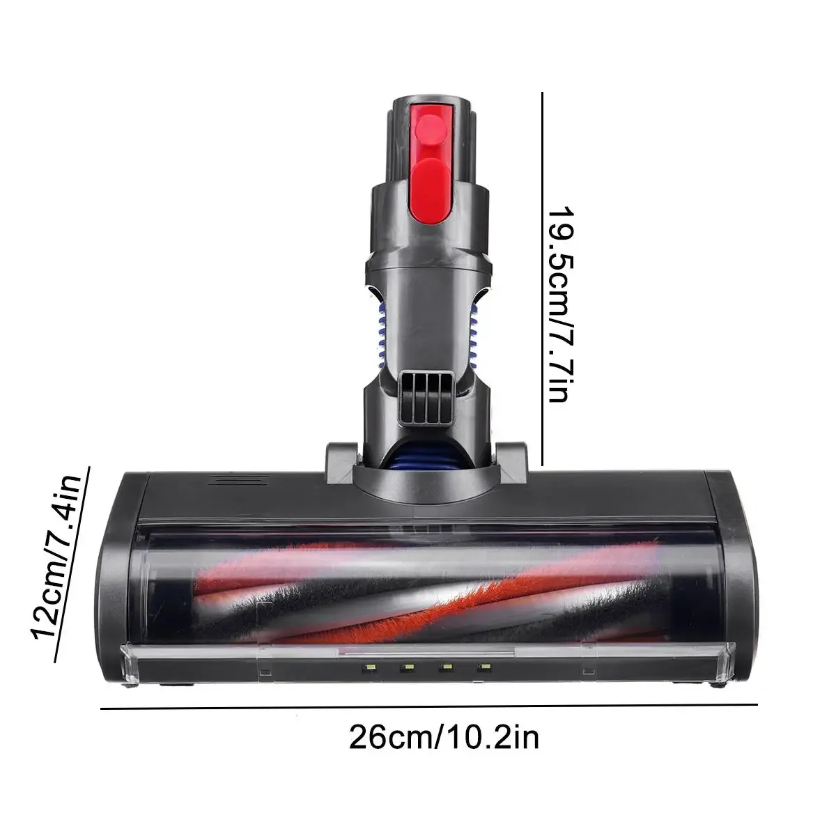 바닥 브러시 헤드, V6 V7 V8 V10 V11 진공 청소기 부품 매치 롤러 브러시 교체 가전 액세서리