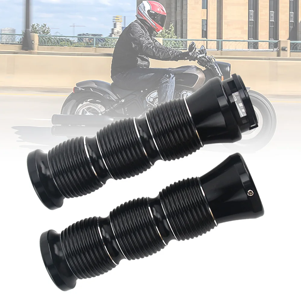 Motorcycle Handlebar Grips Left & Right Handlebars Hand Grips For Indian Scout Scout Sixty Bobeer 2015-2022 Accessories