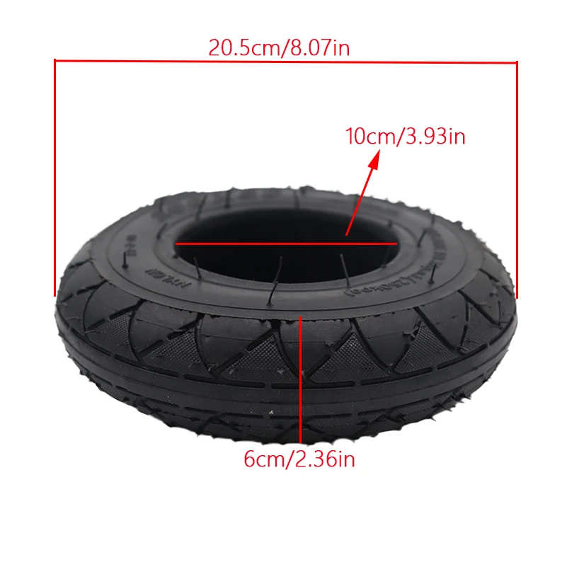 200x50 Pneumatic Tyre for Mini Electric Scooter Front and Rear Wheels 8 Inch 200*50 Inner Tube Outer Tire