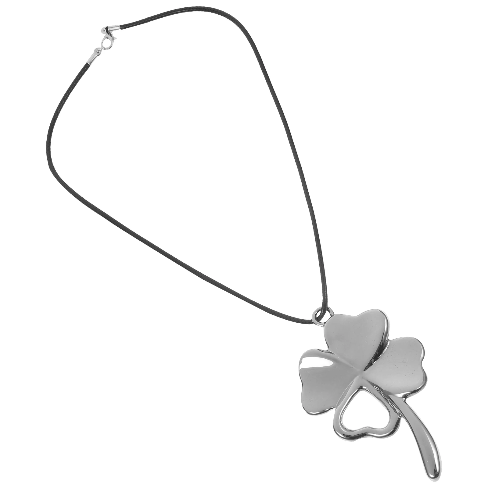 

Mirror Car Interior Accessories Silver Shamrock Hanging Charm Pendant Durable Alloy Car Ornament Home Bedroom