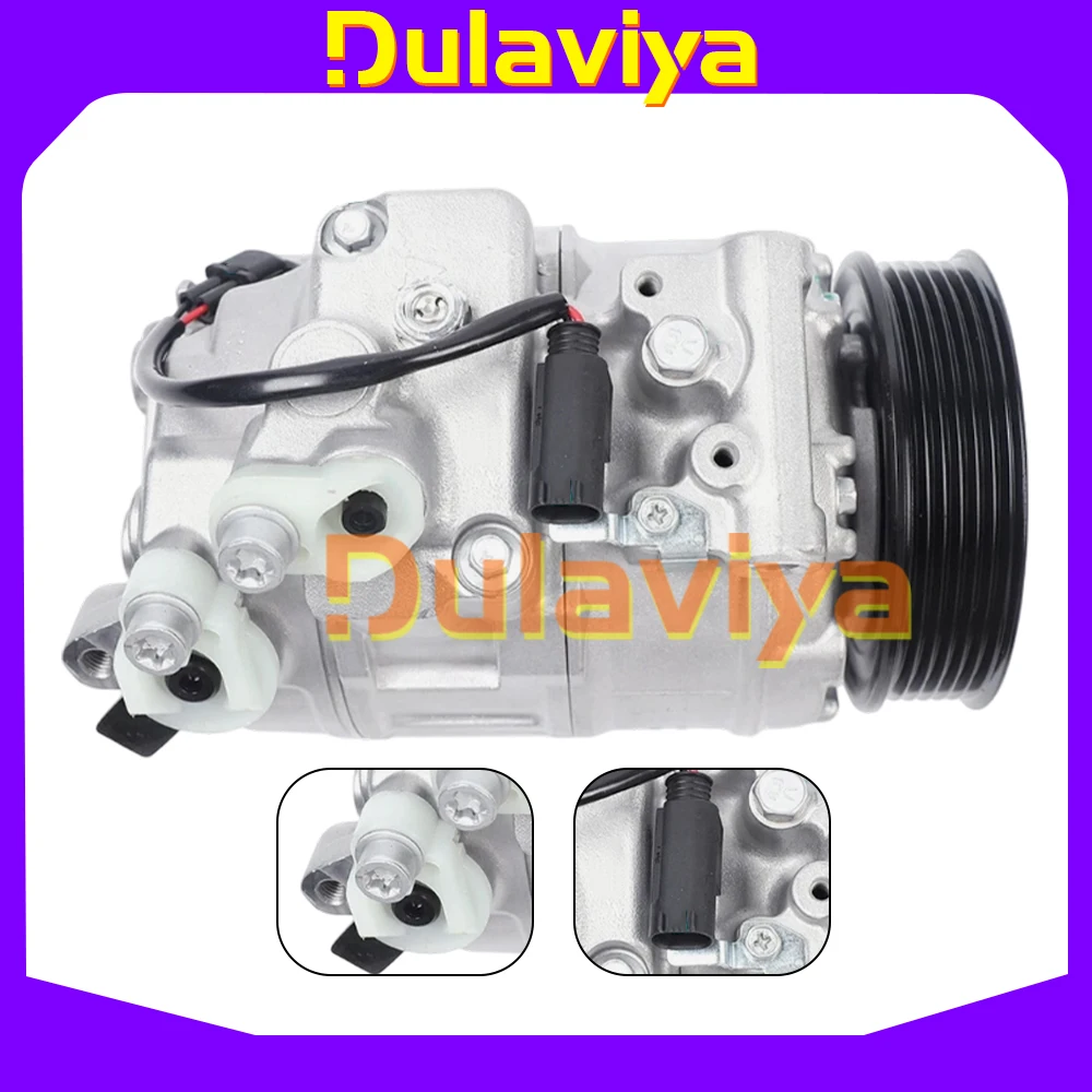7SEU16C AC Compressor with Clutch For BMW 325i 328i xDrive 330i 528i 525i 530i 2006-2013 4710532 4711532 2021736R CO 11049C