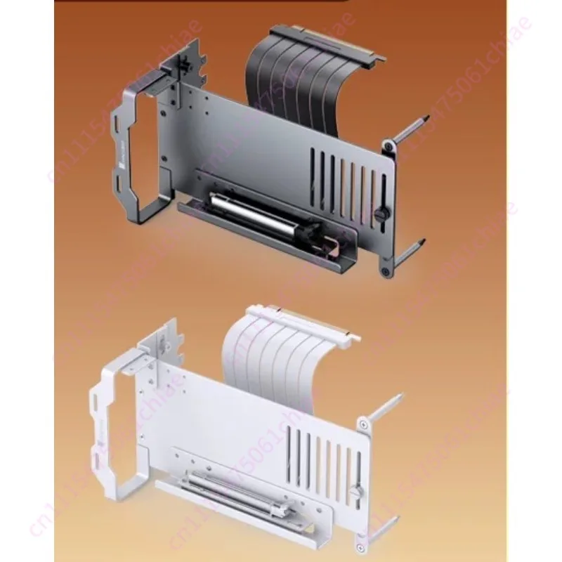 Graphics card vertical bracket A50 aluminum alloy with PCIE5.0 graphics card extension cable length 175mm