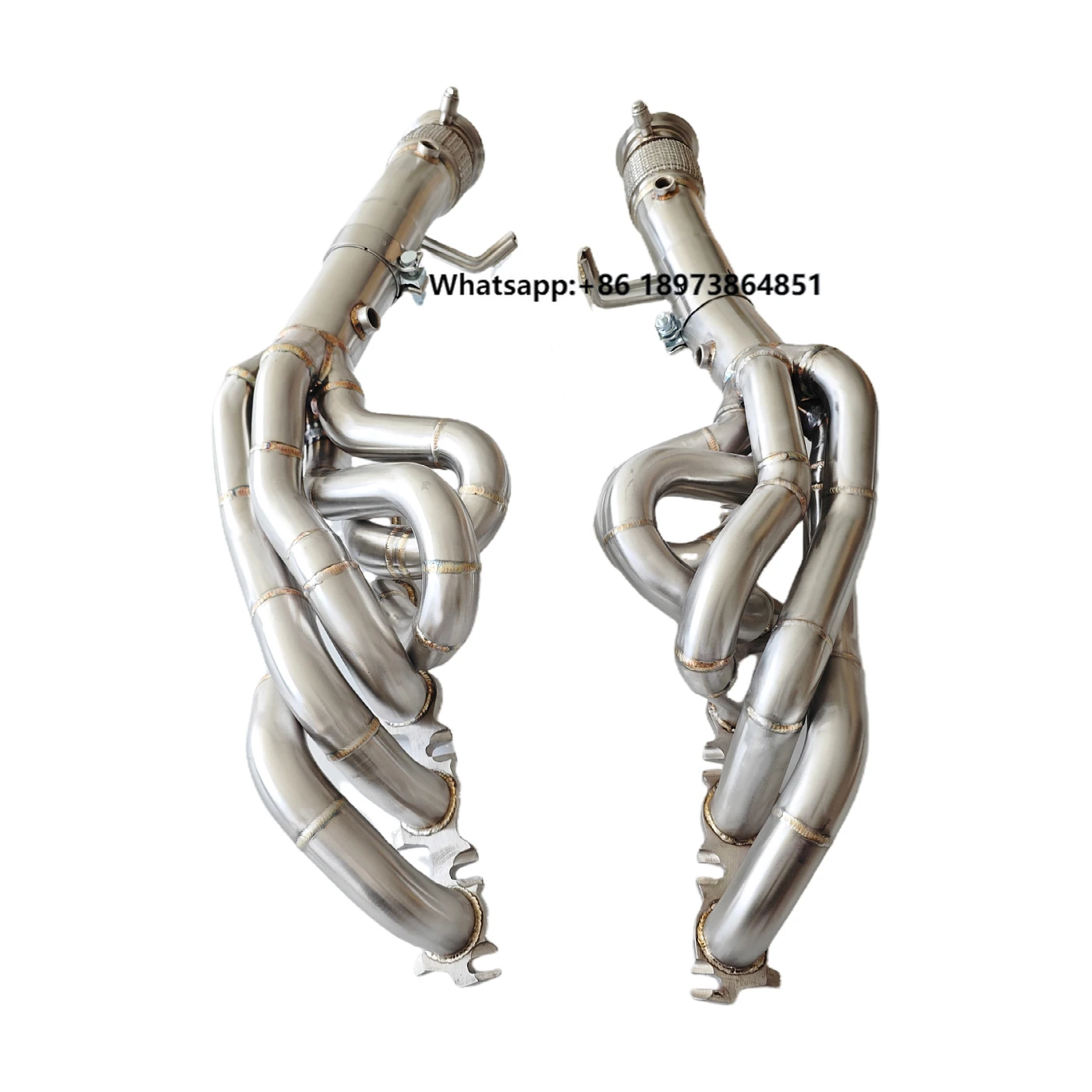 

For Lamborghini Huracan Lp580 Lp610 Competition Race Headers Manifold Downpipe