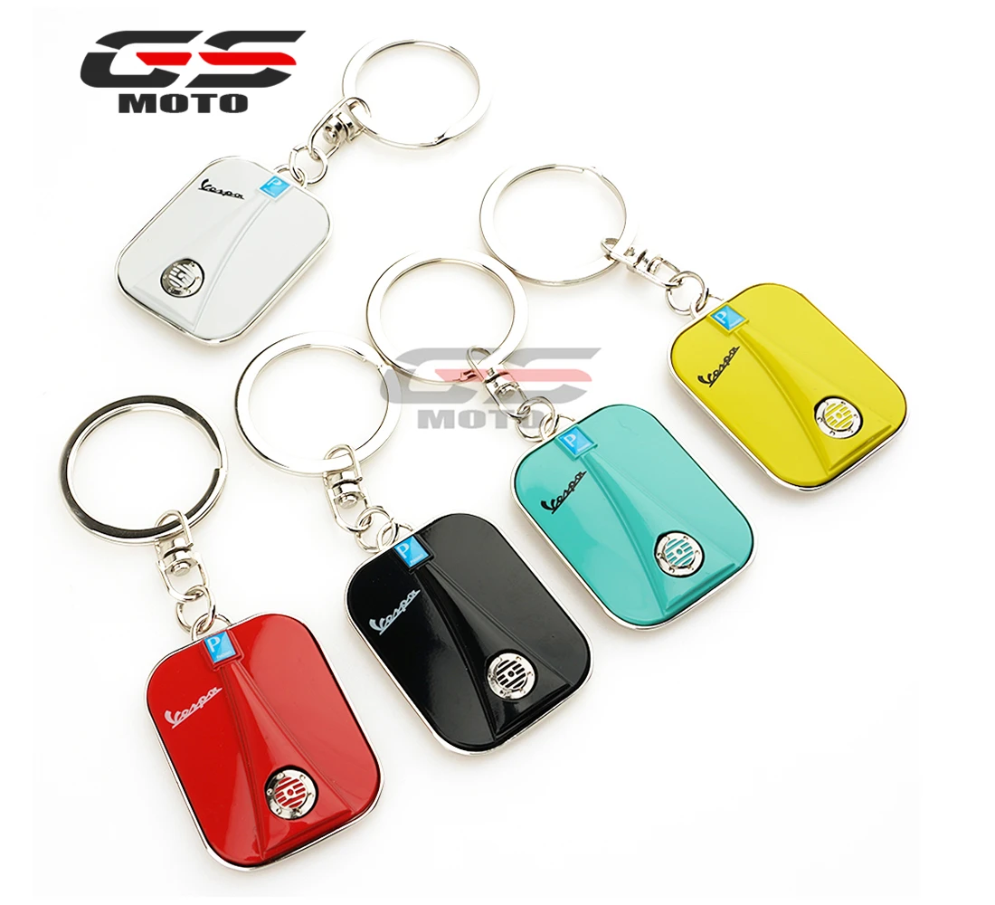 Keychain Keyring For Vespa Gts300 Gts 300 GTV LX PX Sprint Primavera 50 125 150 250 300Ie Piaggio 946 Key Chain Ring 2024 New