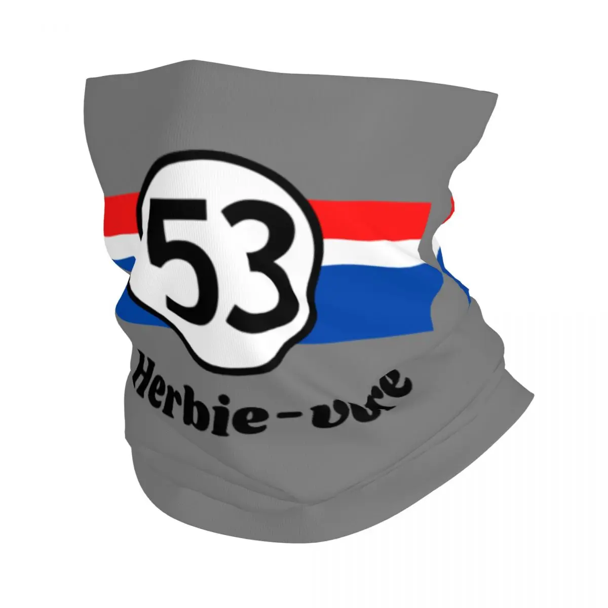 

Herbie 53 Classic Racing Car 1963 Circle Logo Bandana Neck Gaiter Balaclavas Face Mask Scarf Warm Fishing for Men Women Adult