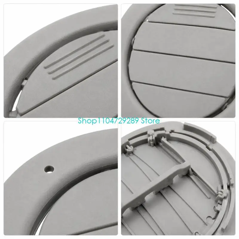 D8KE Roof Air Outlet Replacement Gray Louvered Grille for Transit 2015-2025 Repair Use