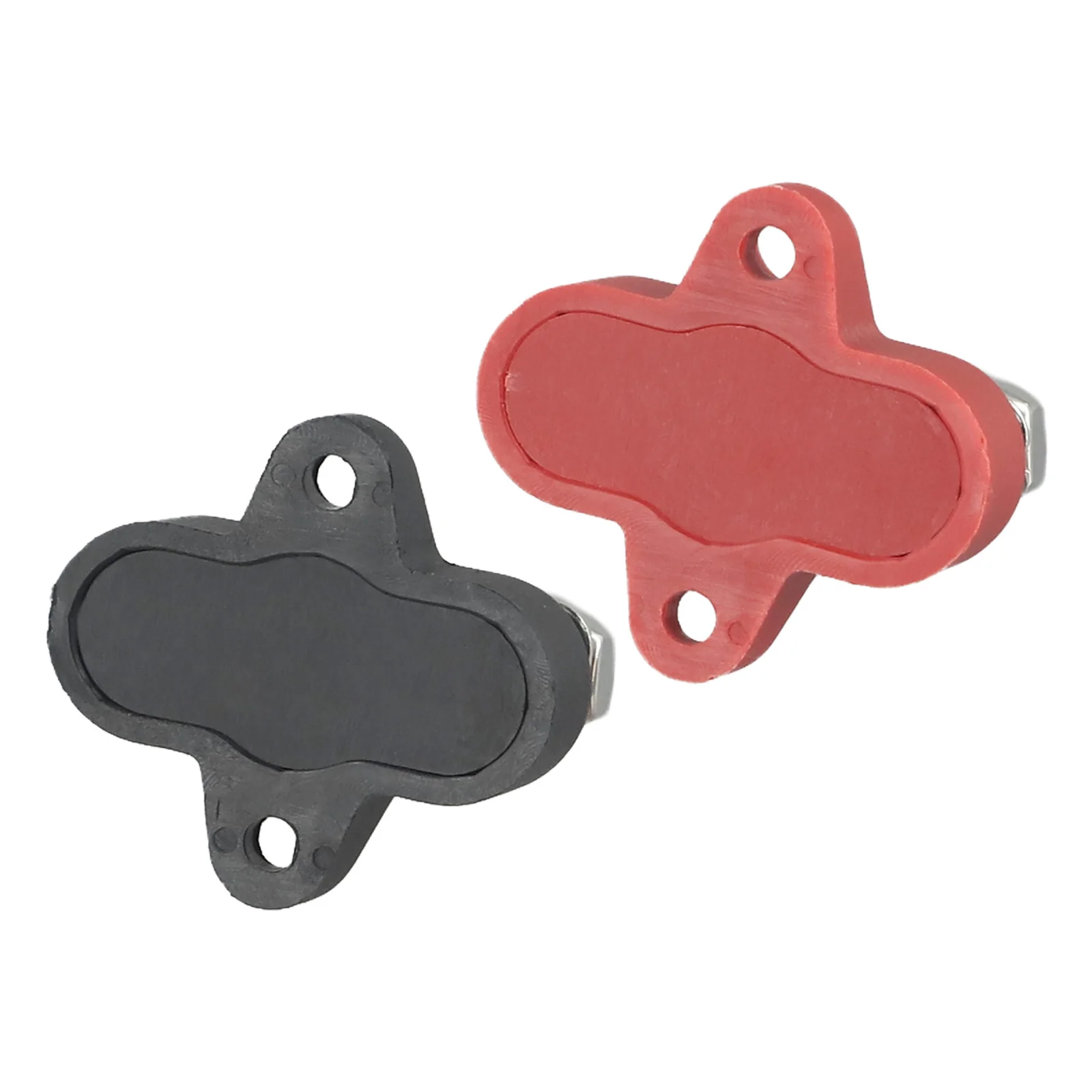 Power Connection Black Battery Terminal Block 12-48V Battery Connector Copper Gasket Intuitive Color-Coded Design