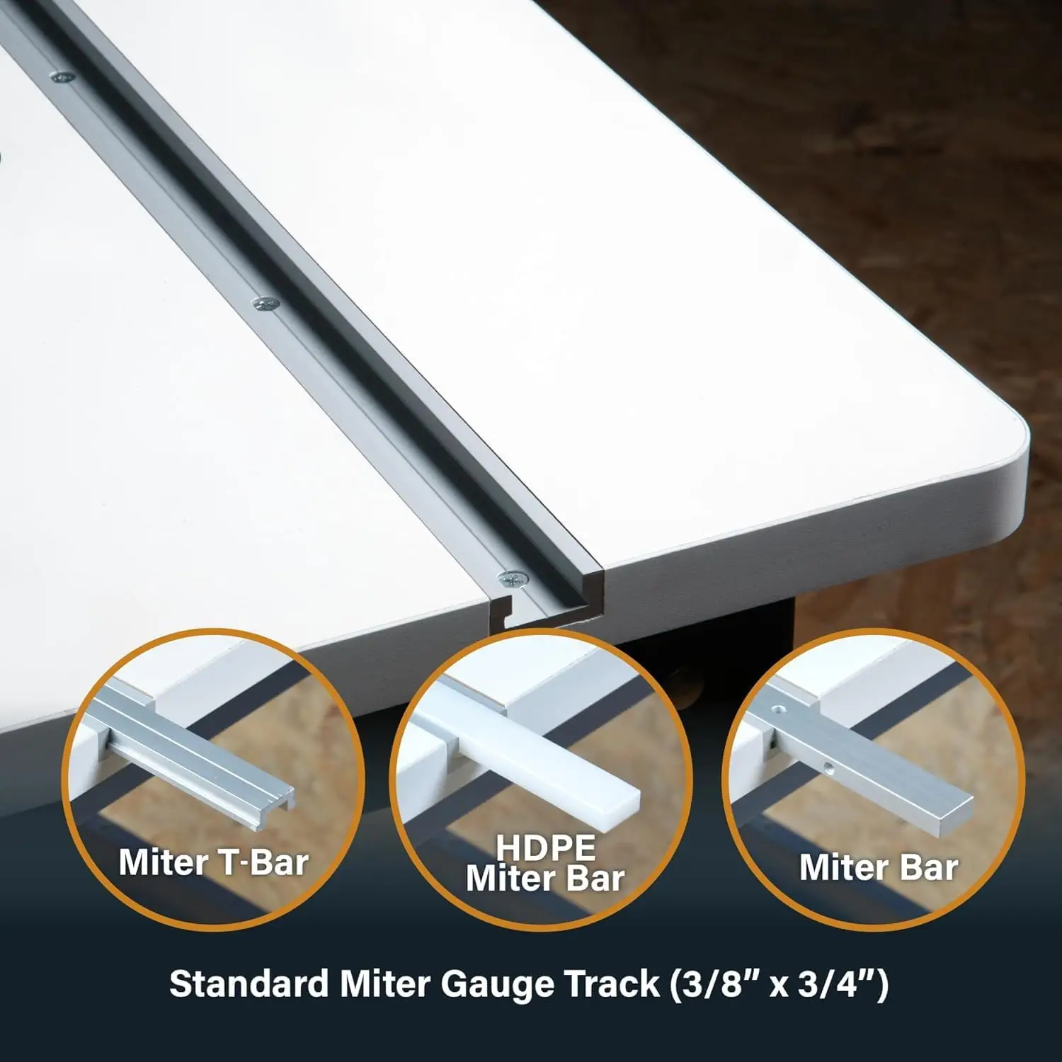 POWERTEC UT1006C Router Table for Woodworking | 24"x32" Table Top with Insert Plate & Rings