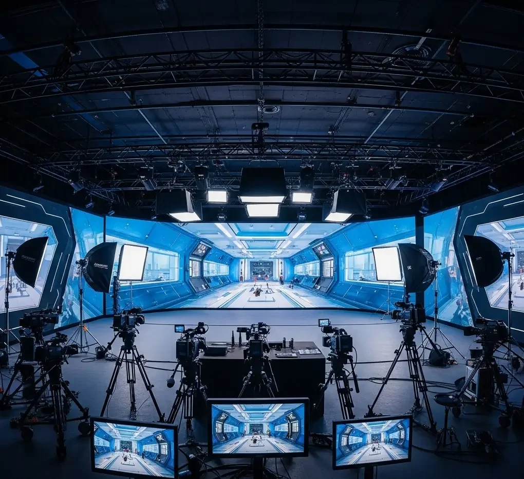 Picture 3: LED Display for XR Virtual Production Studios: 16-bit Grayscale, 240Hz Frame Rate, and 7680Hz+ Refresh Rate