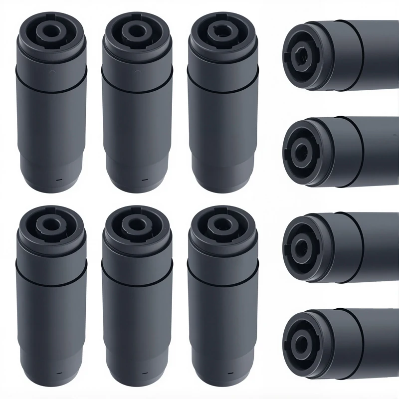 2 peças 4 pinos/pólo fêmea para fêmea adaptador de acoplador speakon conector de cabo de áudio