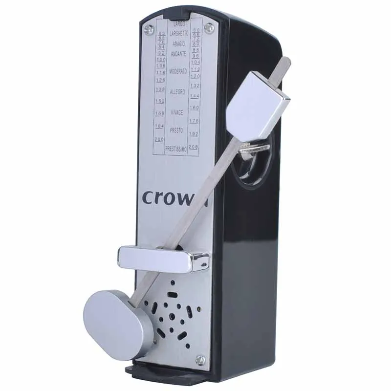 Portable Metal Movement Metronome for Beginner, Musical Instrument Accessories, Adjustable Speed, Provide Beat Standards